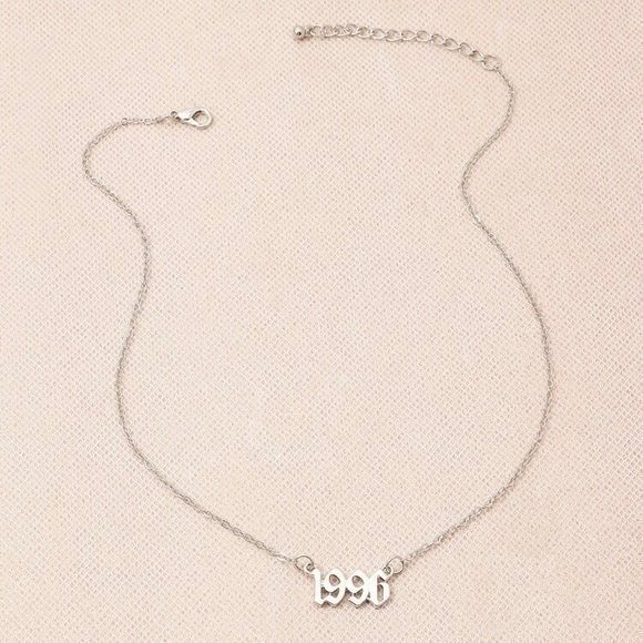 3/$30 🤍 Established “1996” Necklace - Picture 1 of 4